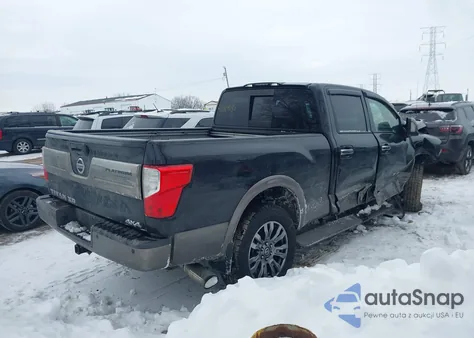 2016 Nissan Titan Xd Platinum Reserve Diesel из США, поврежденный, VIN 1N6BA1F4XGN509884
